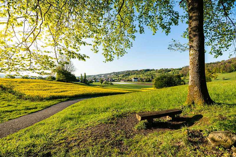 Nüeschhau mit Blick Richtung Kirche