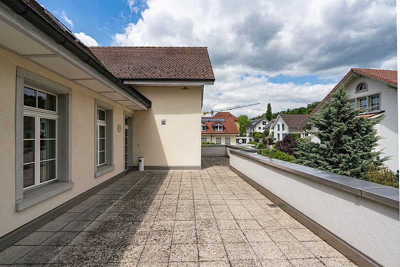 Zufikerhuus: Terrasse Obergeschoss