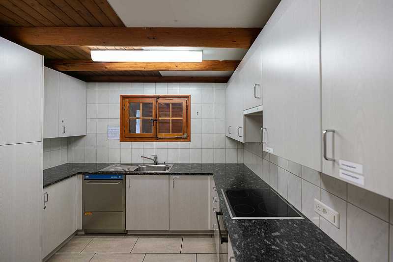 Die Küche im Forsthaus Nüesch