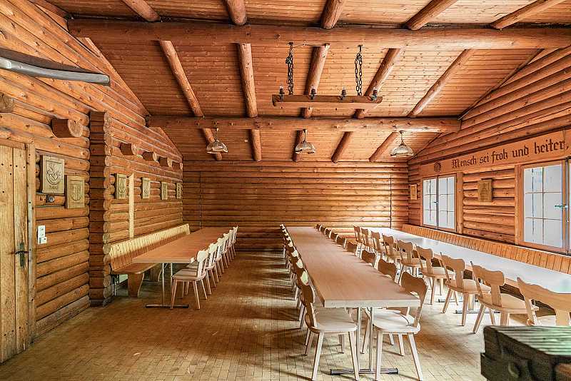 Gaststube in der kleinen Ausführung für max. 50 Personen